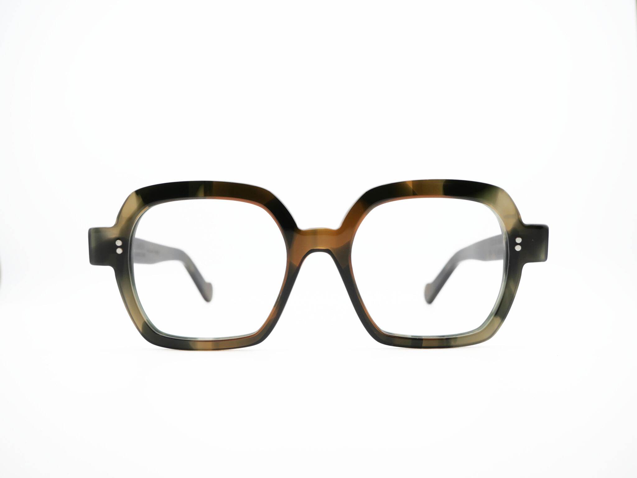 Écaille marron vert