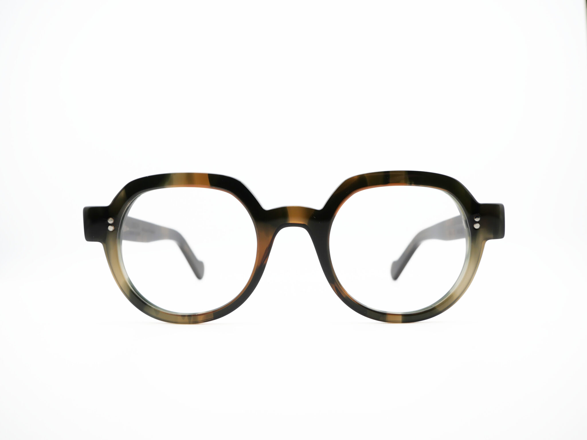 Écaille marron vert