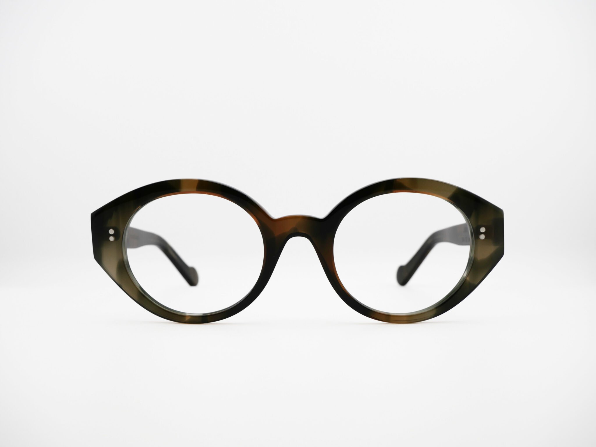 Écaille marron vert